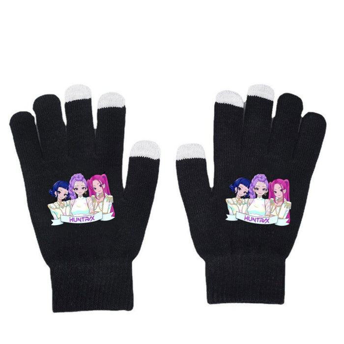 Wholesale KPOP Student gloves warm touchscreen gloves
