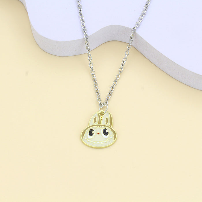 Wholesale Cartoon cute necklace alloy exquisite collarbone chain
