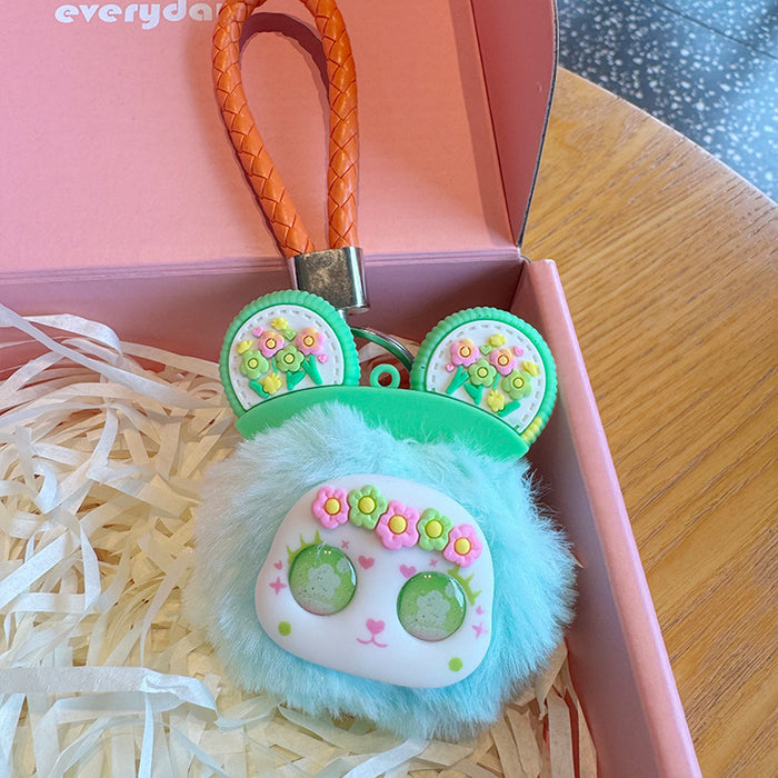 Wholesale Plush Keychain Fur Ball Pendant Soft Cute Bear Plush