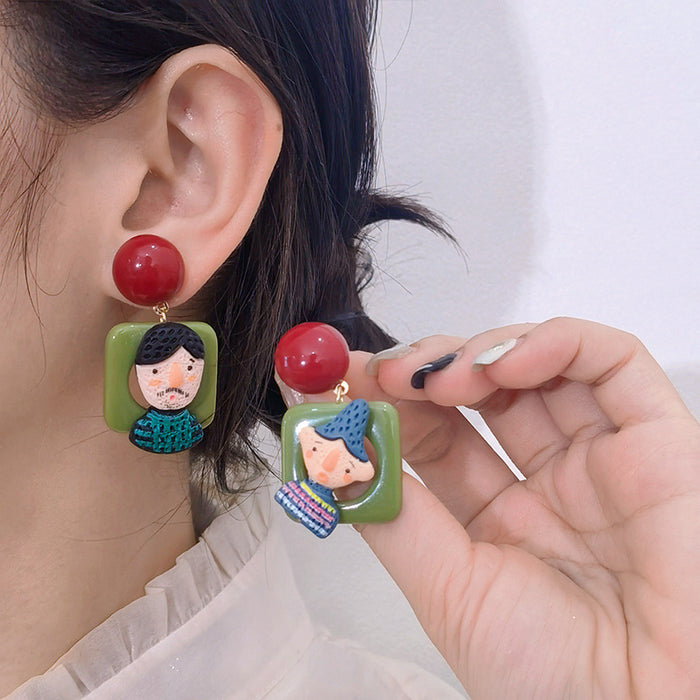 Wholesale  earrings  jewelry Resin earrings