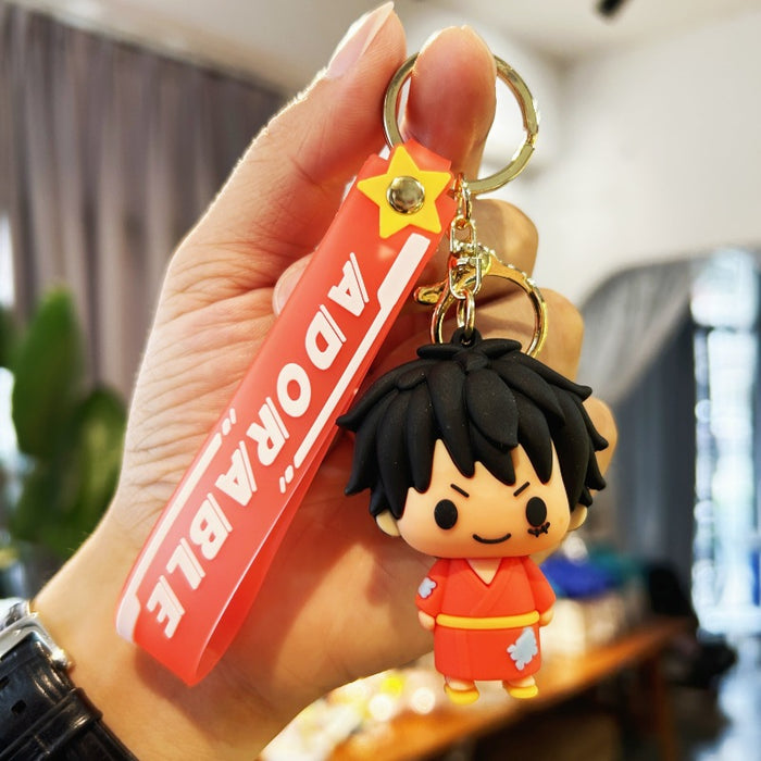 Wholesale Cartoon Doll PVC Keychain JDC-KC-ChuC035