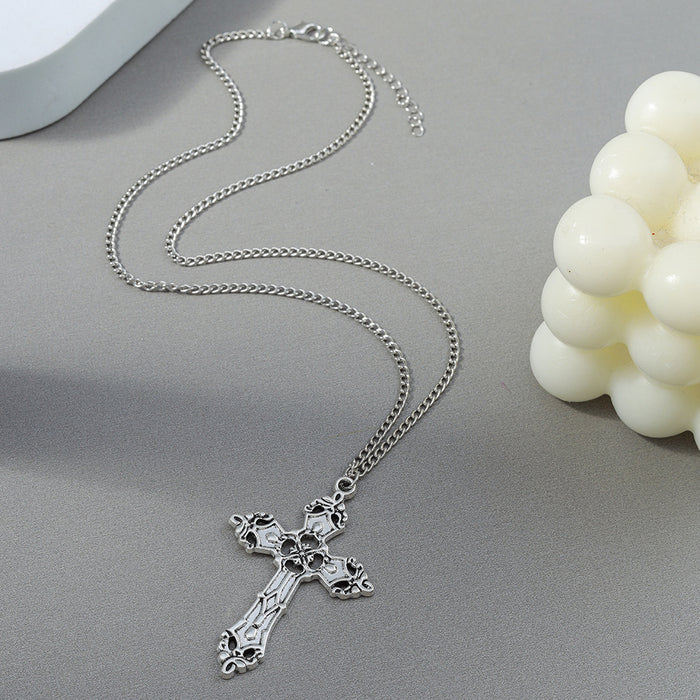 Wholesale Cross necklace long sweater chain accessory pendant pendant pendant pendant