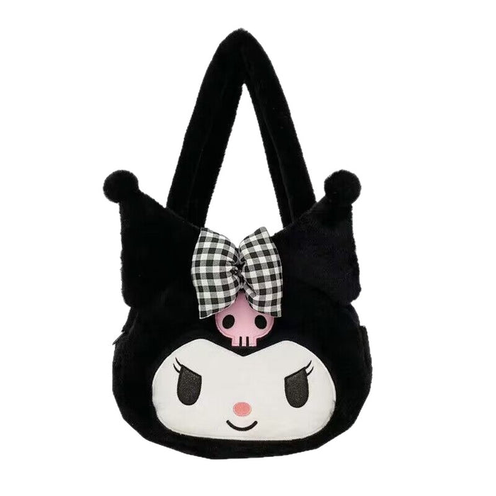 Wholesale Large Capacity Plush Shoulder Bag