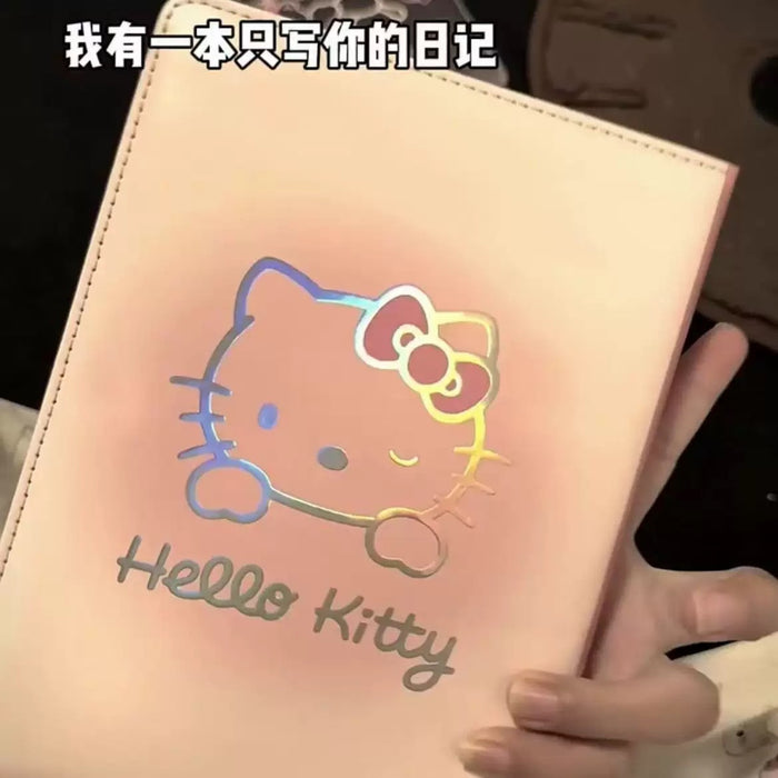 Wholesale PU Laser Gradient Notebook Cute Boutique School Notebook