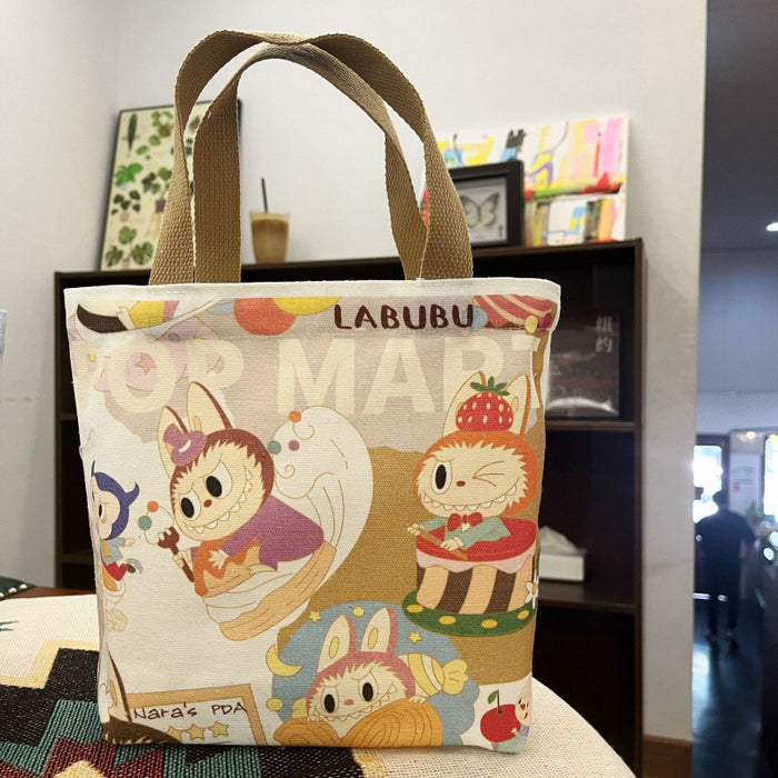 Wholesale Canvas Bag Small Canvas Bag Portable Cute Handbag Compact