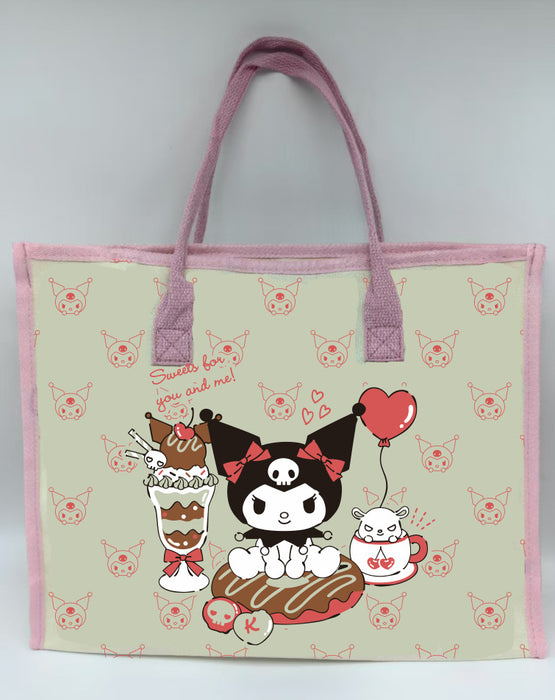 Wholesale Large-capacity cute canvas shoulder bags for students