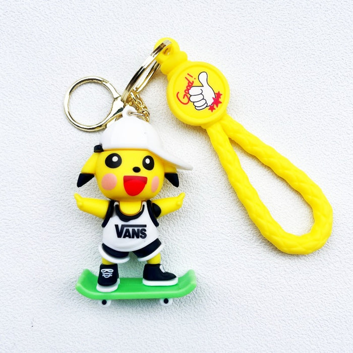 Wholesale PVC Cartoon Doll Keychain JDC-KC-WuYi152