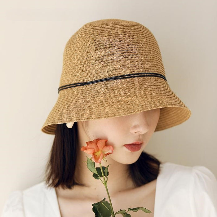 Wholesale Bucket hat for summer leisure, sun protection, foldable face covering hat, sun hat