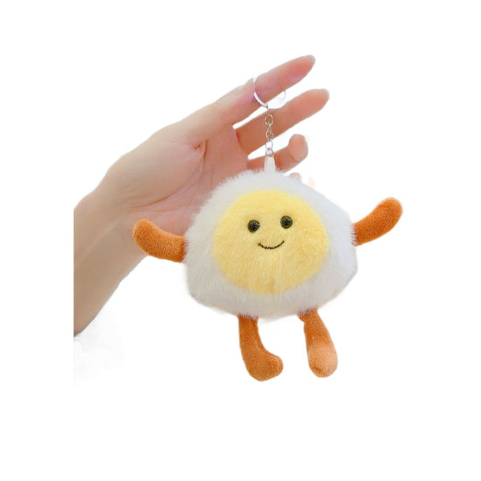 Wholesale  Cute Egg Doll Plush Pendant Toy Bag Keychain