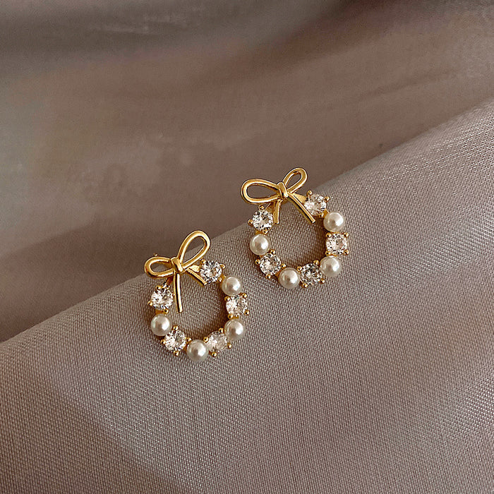 Wholesale Pearl Earrings JDC-ES-SM001