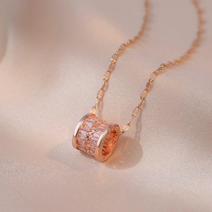 Wholesale Necklace zircon design, letter necklace, collarbone chain