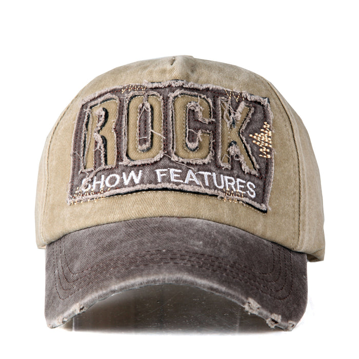 Wholesale Washed Letter Baseball Cap