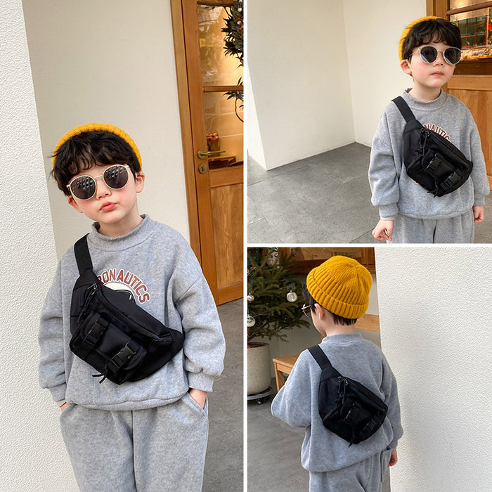 Wholesale Children's Chest Bag Shoulder Crossbody Bag Boy's Girl's Waist Bag