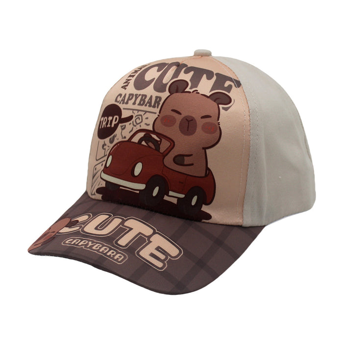 Wholesale Kapibala Print Children' s Baseball Hat