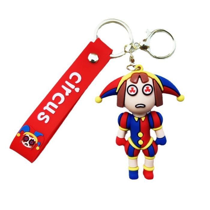 Wholesale PVC Cartoon Doll Keychain JDC-KC-WuYi208