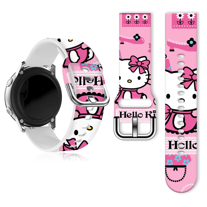 Wholesale Printed TPU Watch Strap Wrist Strap JDC-WD-NuoQi087