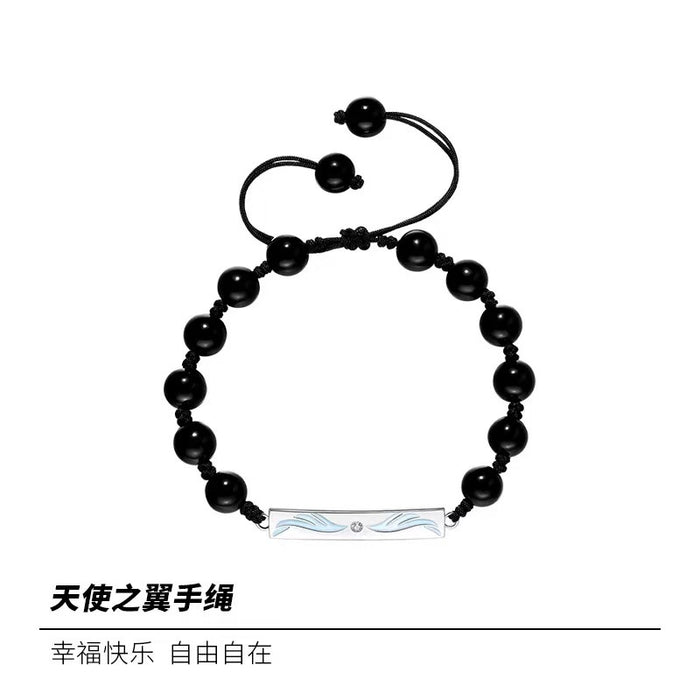 Wholesale Angel Wings Fluorescent Couple's Hand Rope Original Design High End New Handpiece