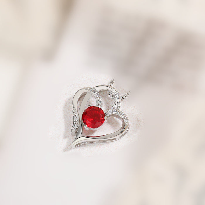 Wholesale Necklace High-grade Inlaid Colorful Zircon  Necklace