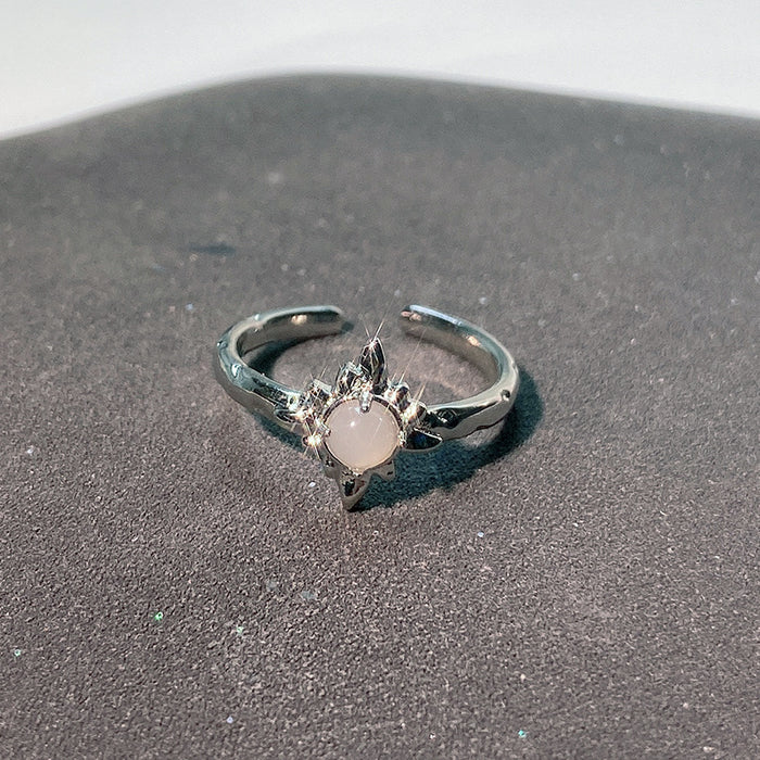 Wholesale High end niche design ring, cross shaped opening personalized ring