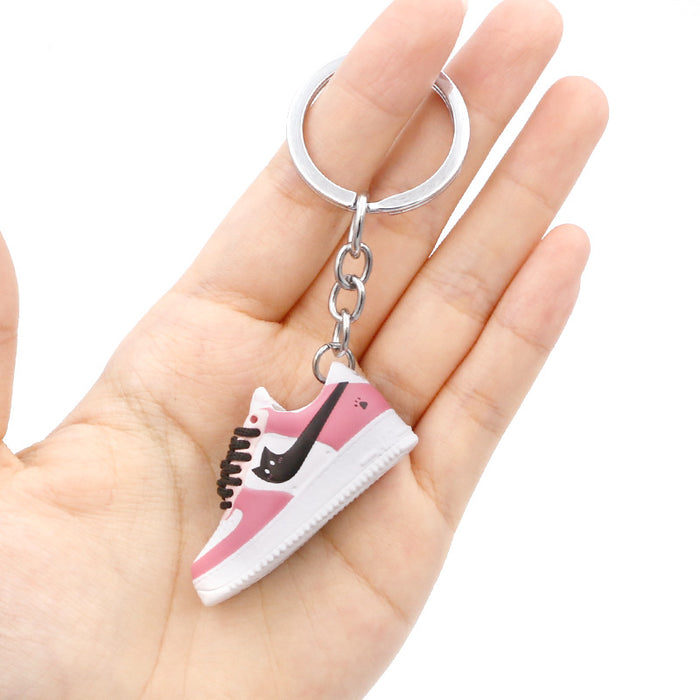 Wholesale PVC Shoe Model Keychain JDC-KC-QLPing004