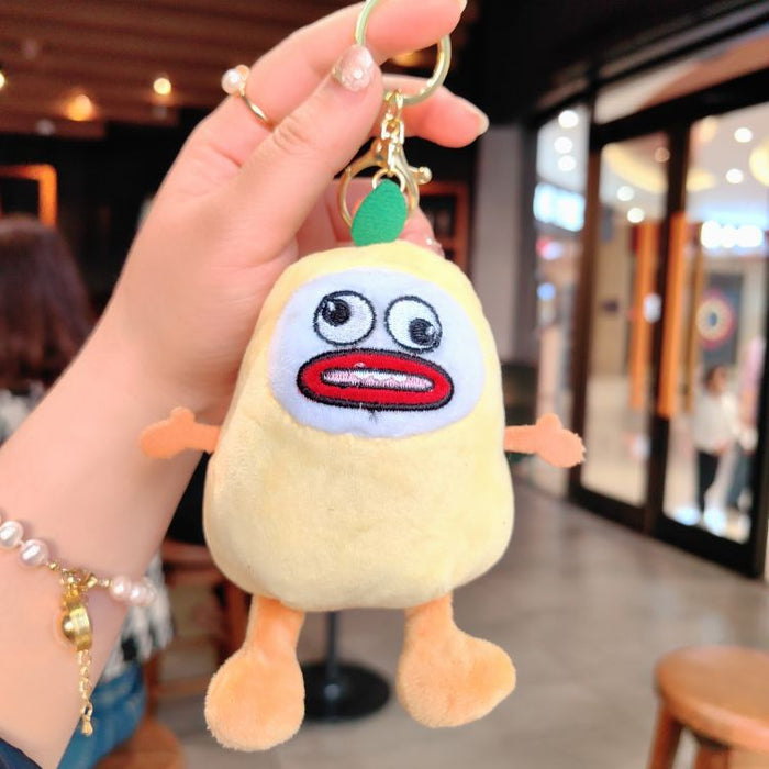 Wholesale Fruit Plush Keychain JDC-KC-ShuoT018