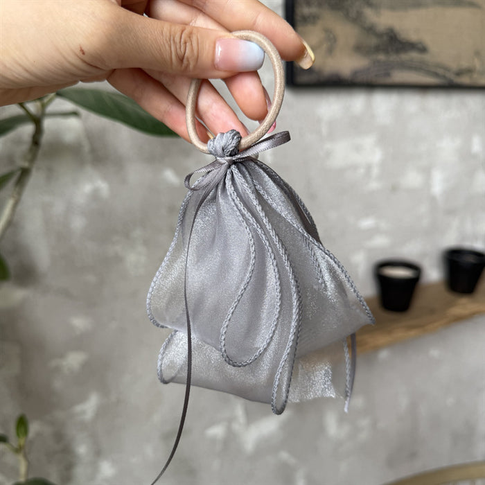 Wholesale Mesh Ribbon Bow Hair Tie 2025 New Headband Ball Hair Accessories