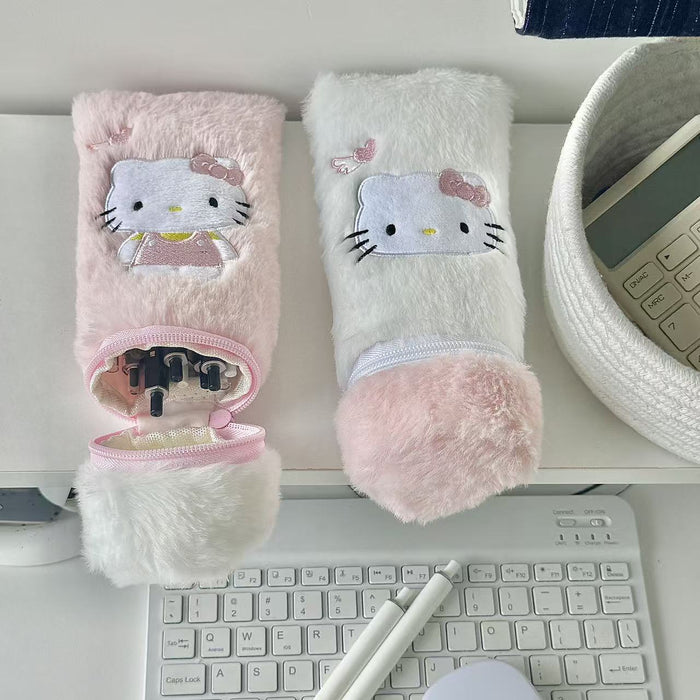 Wholesale Cartoon Plush Toothpaste Pencil Bags