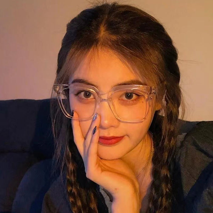 Wholesale Black frame glasses, large frame glasses, myopia glasses frame