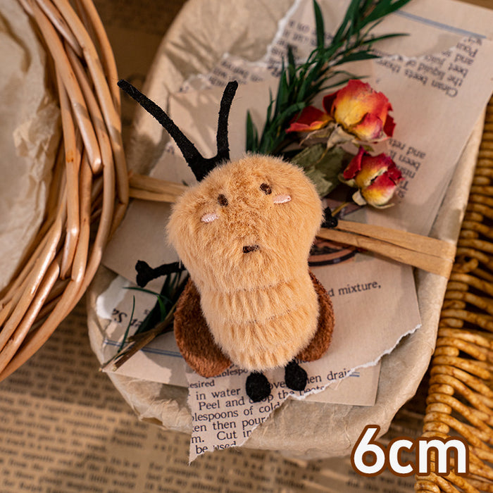 Wholesale Niche cartoon Ah Qiang and Ah Zhen plush toy pendant, abstract and funny clothing hanging accessory, keychain