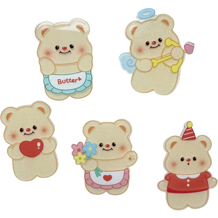 Wholesale  Cartoon Creative  Bear Hairpin Bangs Clip Side Clip Children Student Hairpin Hair Accessories