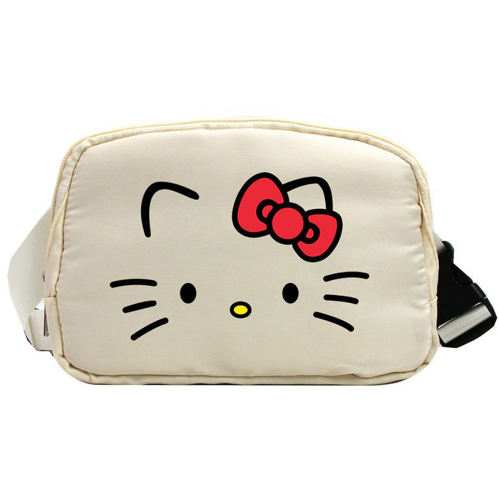 Wholesale Cat Cartoon Waterproof Sports Chest Bag  Versatile Crossbody Bag for Running with Phone Shoulder Bags