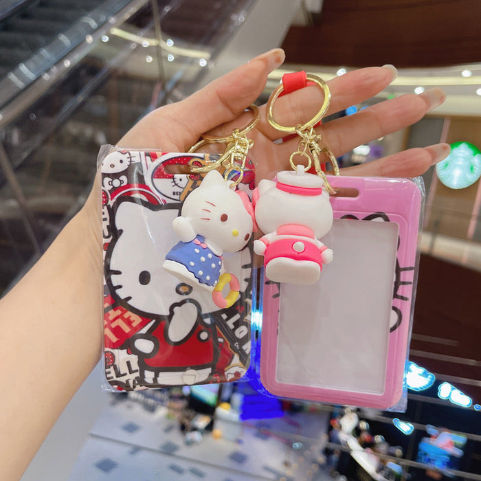 Reemplazo de silicona al por mayor Cat Mini Key Chain JDC-KC-JUJI063