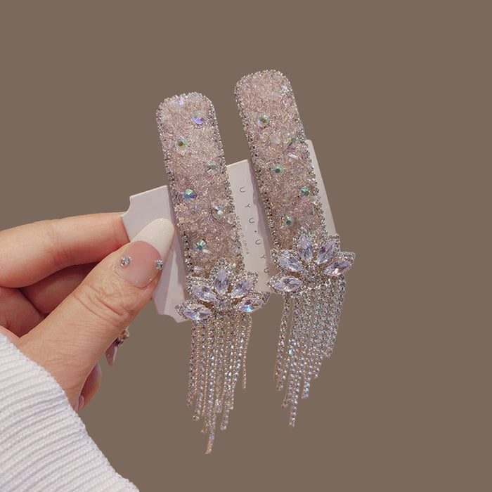 Wholesale Crystal Tassel Hairpin Women's Hair Clip