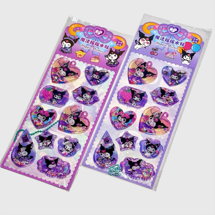 Wholesale Cute Stickers Shake Water Stickers Cartoon Fun DIY Stereo Stickers