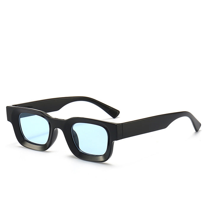 Wholesale Retro Concave Square Frame PC Sunglasses JDC-SG-Fuxin009