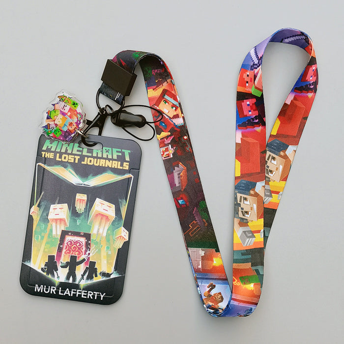 Wholesale Card Holder Long Cartoon Lanyard Keychain