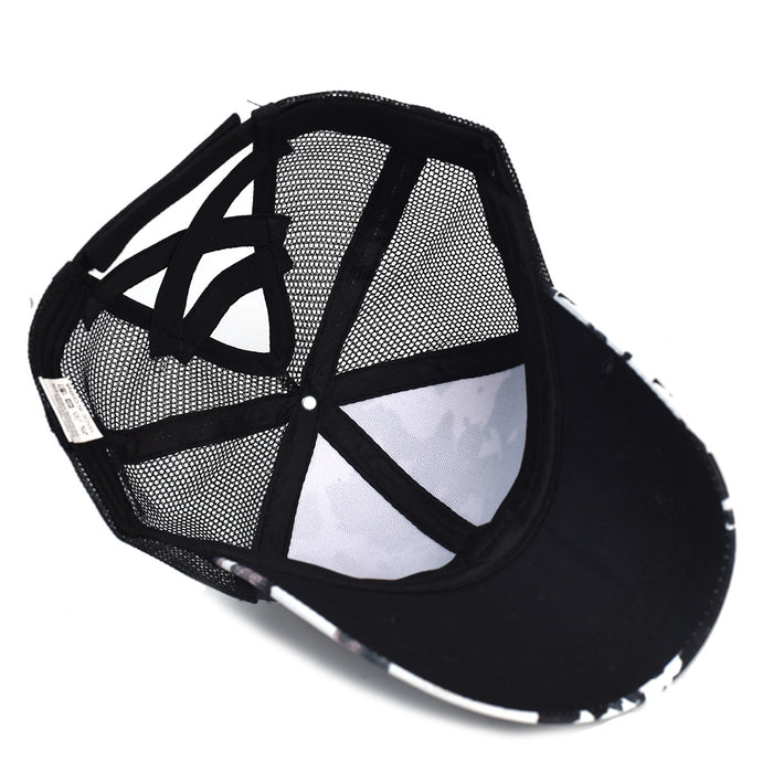 Wholesale Cotton Breathable Mesh Baseball Cap JDC-FH-YuXue001