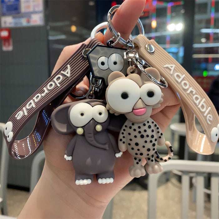 Wholesale Cute Eye-Popping Animal Keychain