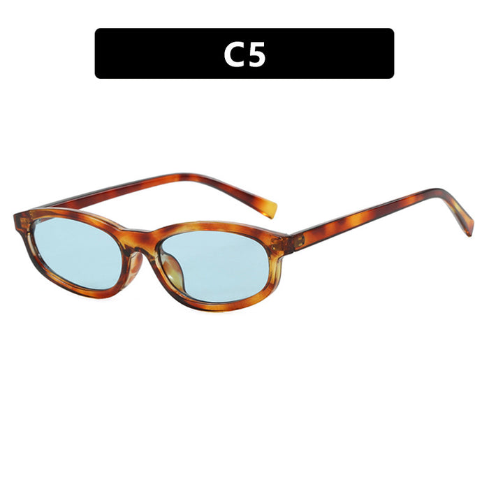 Wholesale Small frame personalized sunglasses, round face sunglasses, slimming and high-end sunglasses