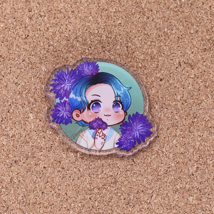 Wholesale Cartoon Acrylic Brooch JDC-BC-HanTian002