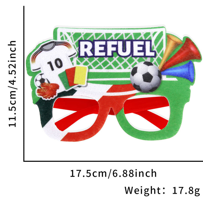 Wholesale 2026 World Cup Fans Glasses Cheer Decoration