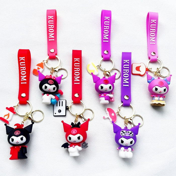 Wholesale Cartoon Doll PVC Keychain JDC-KC-ChuC037