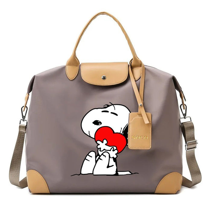 Wholesale Large Capacity Cartoon Canvas Bag Oxford Cloth Storage Handbag Tote Bag Shoulder Bags