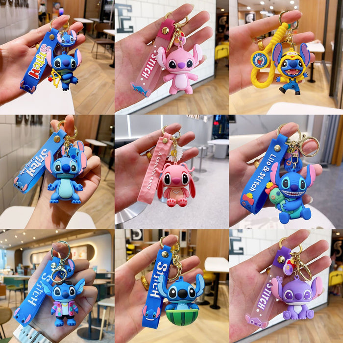 Wholesale Silicone Cartoon Doll Keychain JDC-KC-NLu002