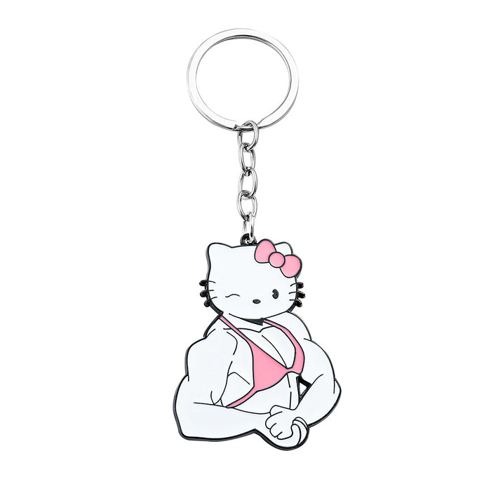 Wholesale Cartoon Zinc Alloy Keychain JDC-KC-GYu006