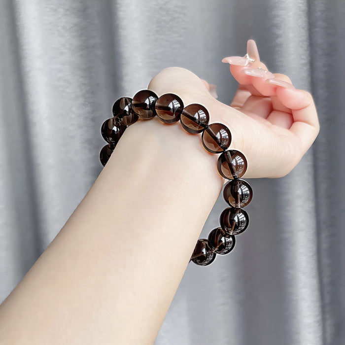 Wholesale Natural Tea Yao Crystal Bracelet Smoke Crystal Tea Yao Crystal Tea Yao Hand Bracelet Crystal