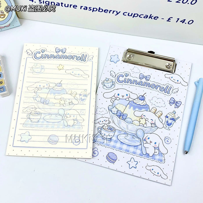 Wholesale Cute Cartoon Dog Board Clip Sticky Note Pad - Portable Memo Notebook Gift