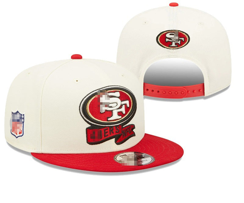 Wholesale Outdoor Sun Protection Sun Hat  Embroidered Flat Hat Football Team Hat