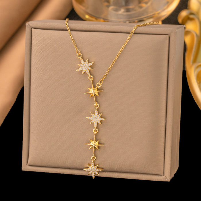 Wholesale Dazzling Star Necklace choker necklace