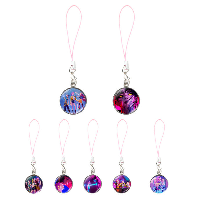 Wholesale Kpop cartoon Time Gem Pendant